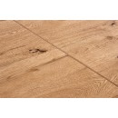 Стол обеденный HALMAR MASSIVE дуб светлый/черный 160-250/90